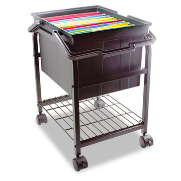 Advantus Companion Portable File, Letter-legal Files, 17" X 14" X 11", Black freeshipping - TVN Wholesale